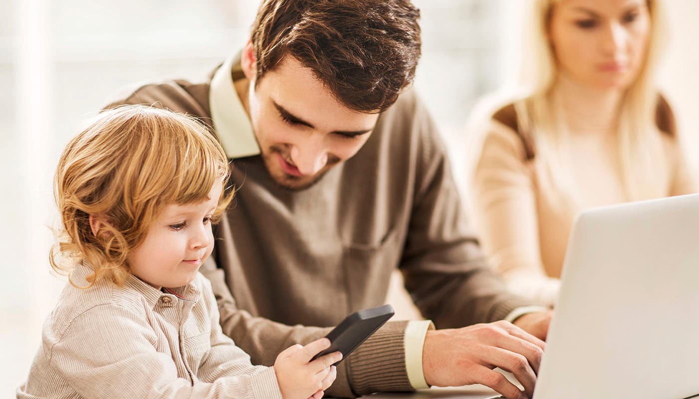 Remote working allows us to have more dads at day care