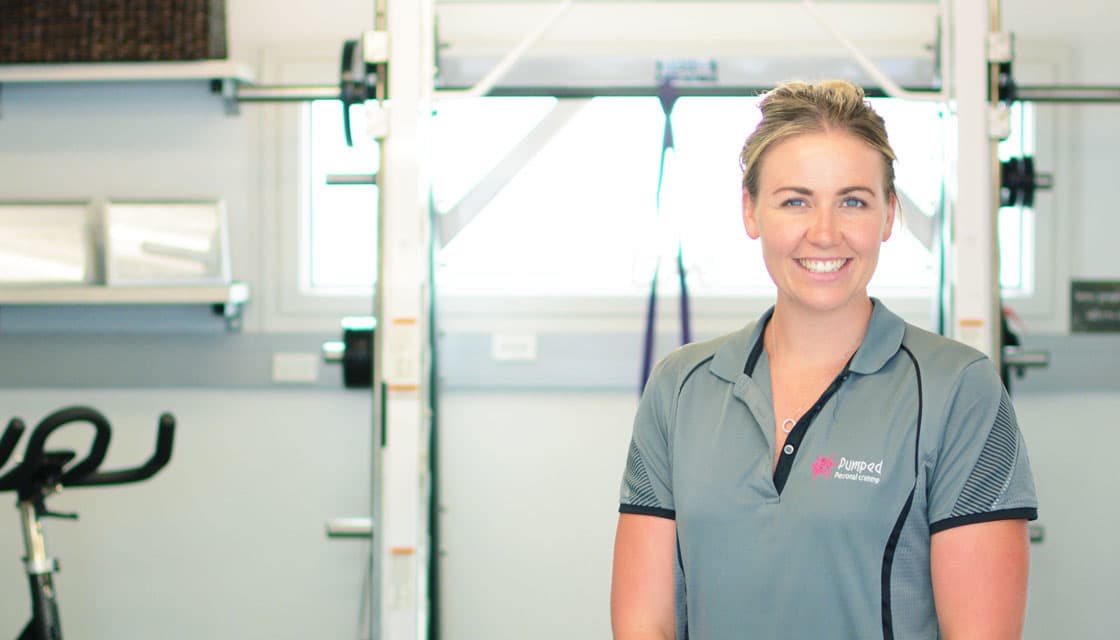 Timely is the assistant for this award-winning personal trainer